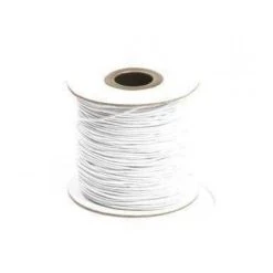 Beads Unlimited White Elastic 1mm X 8m