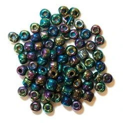 Craft Factory Rainbow E Beads 4mm 7g