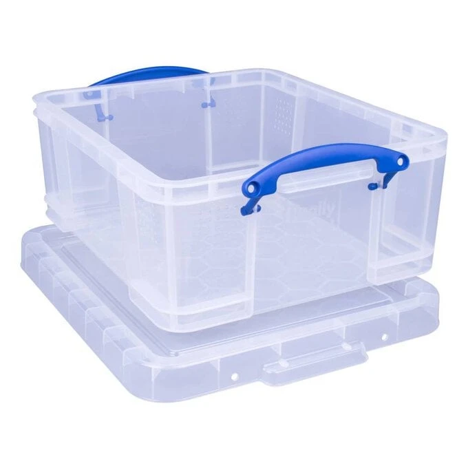 Really Useful Products Really Useful Clear Box 18 Litres - Image 2