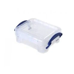 Really Useful Products Really Useful Clear Plastic Storage Box 0.2 Litres