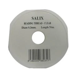 Salix Clear Beading Thread 0.3 Mm X 50 M