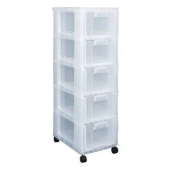 Really Useful Products Really Useful Storage Tower 5 X 12 Litres