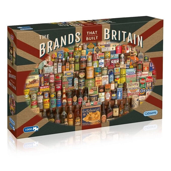 Gibsons The Brands That Built Britain Puzzle 1000 Pieces