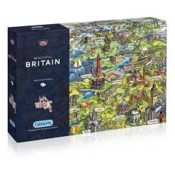 Gibsons Beautiful Britain Jigsaw Puzzle 1000 Pieces