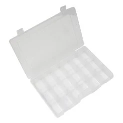 Hobbycraft Plastic Storage Box 27.5cm X 18.5cm