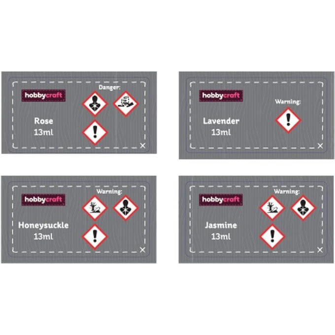 Hobbycraft Floral Candle Fragrance Oils 13ml 4 Pack - Image 3