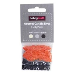 Hobbycraft Neutral Candle Making Dye 3g 3 Pack