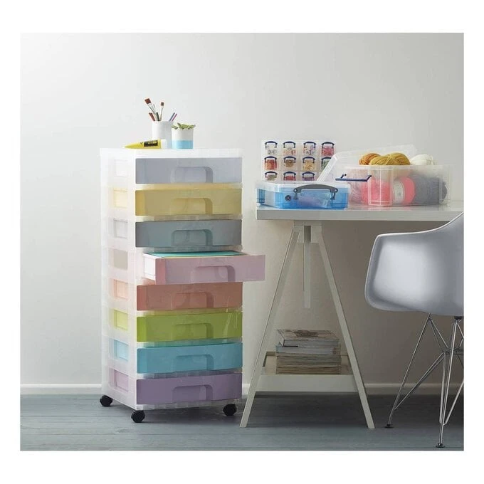 Really Useful Products Really Useful Pastel Storage Tower 8 Drawers - Image 2