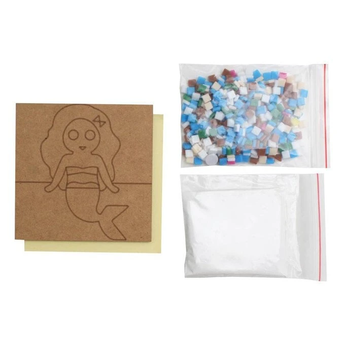 Hobbycraft Mermaid Mosaic Coaster Kit - Image 2