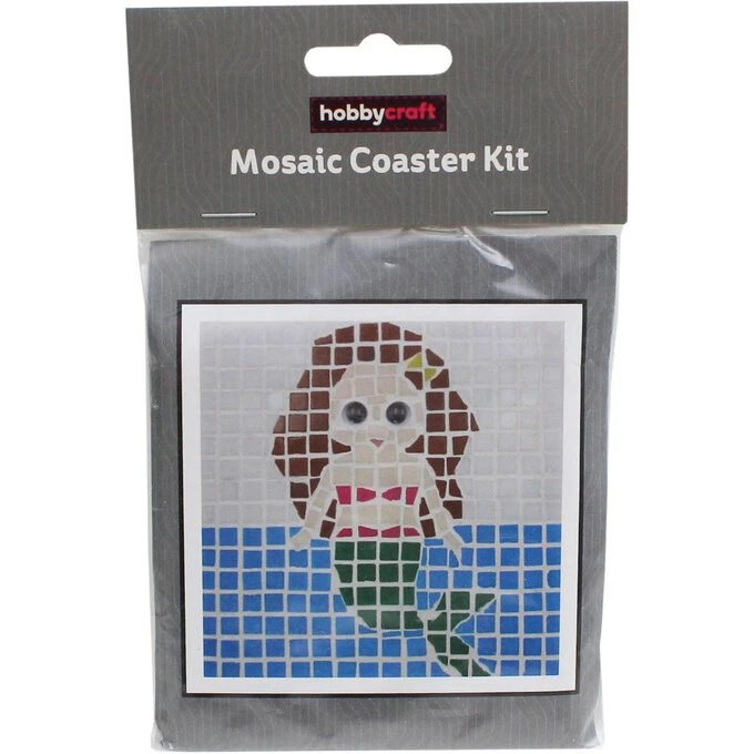 Hobbycraft Mermaid Mosaic Coaster Kit - Image 3