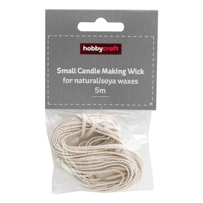Hobbycraft Small Candle Making Wick For Soya Waxes 5m - Image 2
