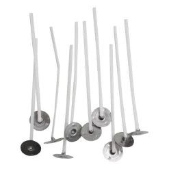 Hobbycraft Pre-Waxed Wick Assemblies For Paraffin Wax 80mm 10 Pack