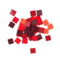 Hobbycraft Red Mosaic Tiles 30g