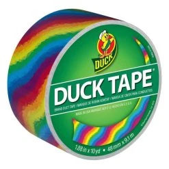 Rainbow Duck Tape 4.8cm X 9.1m