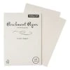 Hobbycraft Cream Parchment Paper Writing Pad A4 40 Sheets