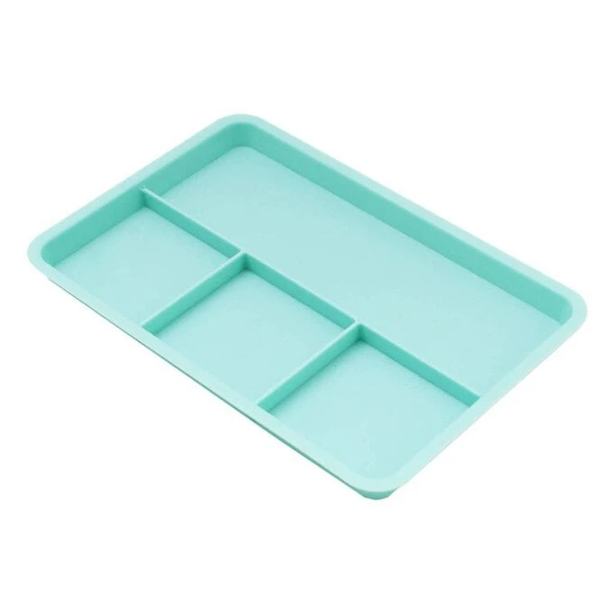 Hobbycraft Mint Green Trolley Tray