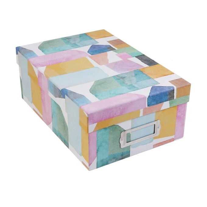 Hobbycraft Watercolour Storage Box 11cm X 20cm X 29cm