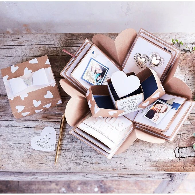 Hobbycraft Black Explosion Box Scrapbook 12.5cm - Image 4