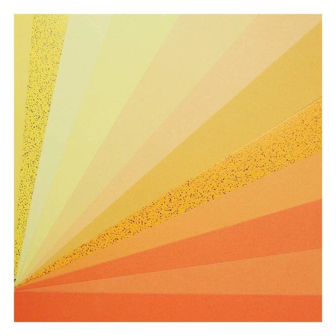 Hobbycraft Orange Coloured Paper Pad A4 24 Pack - Image 2