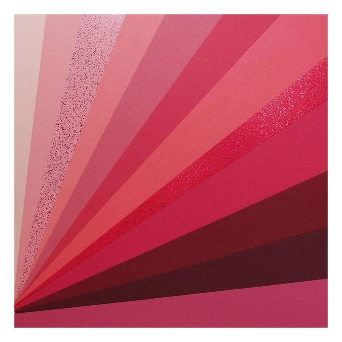Hobbycraft Pink Coloured Paper Pad A4 24 Pack - Image 2
