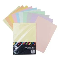Hobbycraft Pastel Paper A4 100 Pack