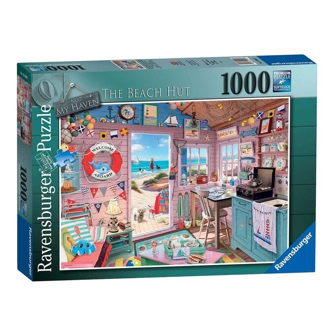 Ravensburger The Beach Hut Jigsaw Puzzle 1000 Pieces
