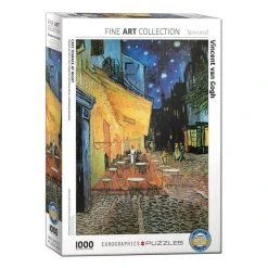 Eurographics Cafe Terrace At Night Jigsaw Puzzle 1000 Pieces