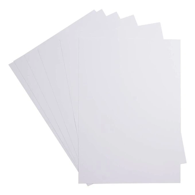 Hobbycraft White Card A4 10 Pack