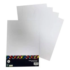 Hobbycraft White Card A3 50 Pack