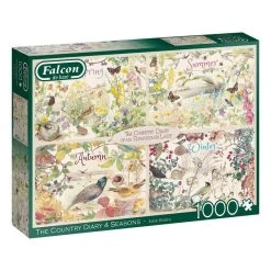 Falcon Country Diary Seasons Jigsaw Puzzle 1000 Pieces