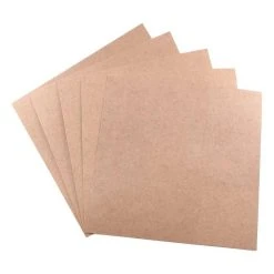 Hobbycraft Kraft Card Sheets 12 X 12 Inches 20 Pack