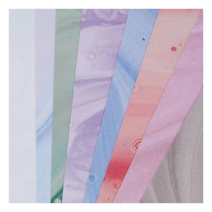 Hobbycraft Muted Marble 12 X 12 Inches Paper Pad 24 Sheets - Image 2