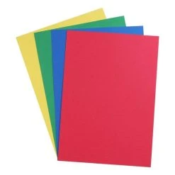 Hobbycraft Primary Bright Premium Card A4 40 Pack