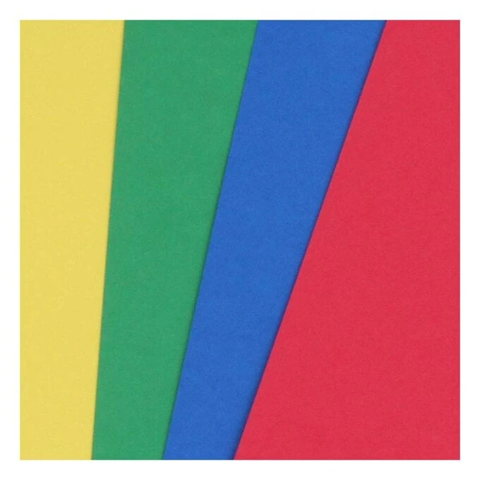 Hobbycraft Primary Bright Premium Card A4 40 Pack - Image 2