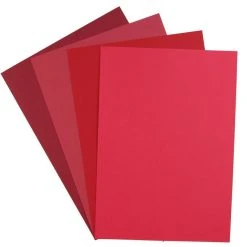 Hobbycraft Berry Punch Premium Card A4 40 Pack