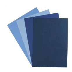 Hobbycraft Evening Blues Premium Card A4 40 Pack
