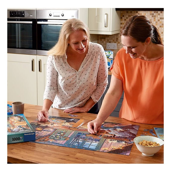 Ravensburger Tea House Jigsaw Puzzle 1000 Pieces - Image 5