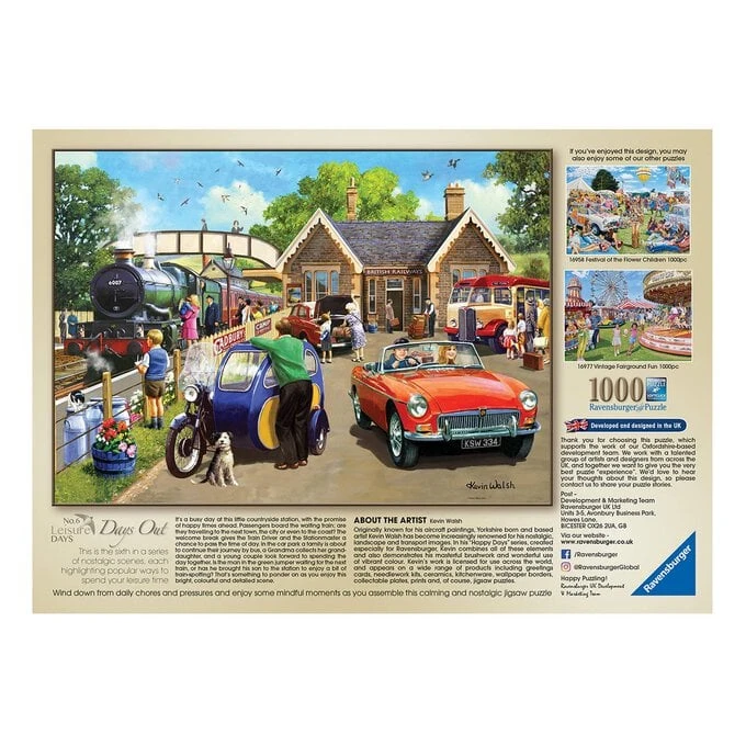 Ravensburger Days Out Jigsaw Puzzle 1000 Pieces - Image 3