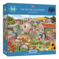 Gibsons Life On The Allotment Jigsaw Puzzle 1000 Pieces