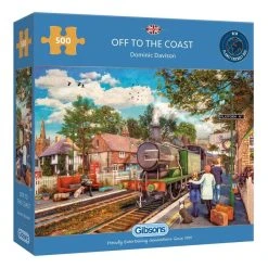 Gibsons Off To The Coast Jigsaw Puzzle 500 Pieces