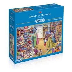 Gibsons Beads And Buttons Jigsaw Puzzle 1000 Pieces