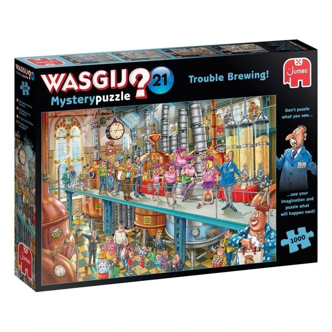 Wasgij Mystery 21 Trouble Brewing Jigsaw Puzzle 1000 Pieces
