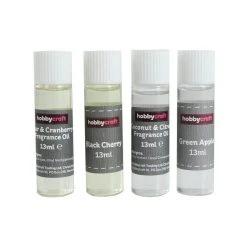Hobbycraft Fruit Candle Fragrance Oils 13ml 4 Pack
