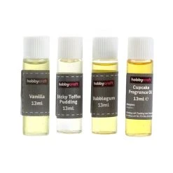 Hobbycraft Sweet Food Candle And Soap Fragrance Oils 13ml 4 Pack