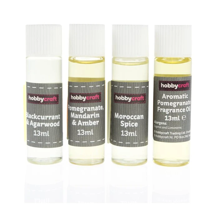 Hobbycraft Exotic Candle And Soap Fragrance Oils 13ml 4 Pack
