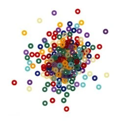 Hobbycraft Bright Flat Beads 25g