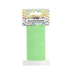 Hobbycraft Green Bracelet Elastic 10m