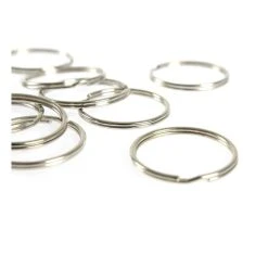 Hobbycraft Metal Keyrings 12 Pack