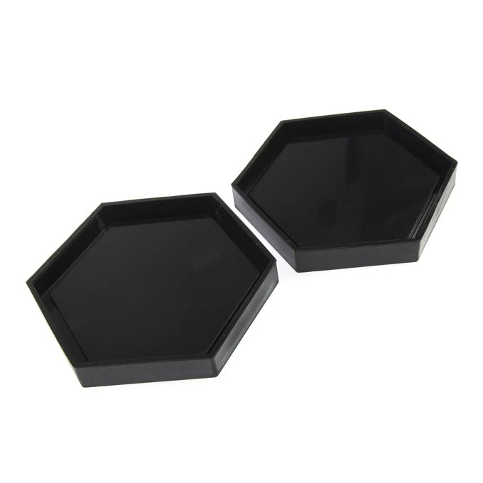 Pebeo Gedeo Hexagon Coaster Moulds 2 Pack - Image 3