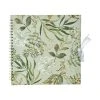 Hobbycraft Spiral Bound Green Floral Scrapbook 12 X 12 Inches
